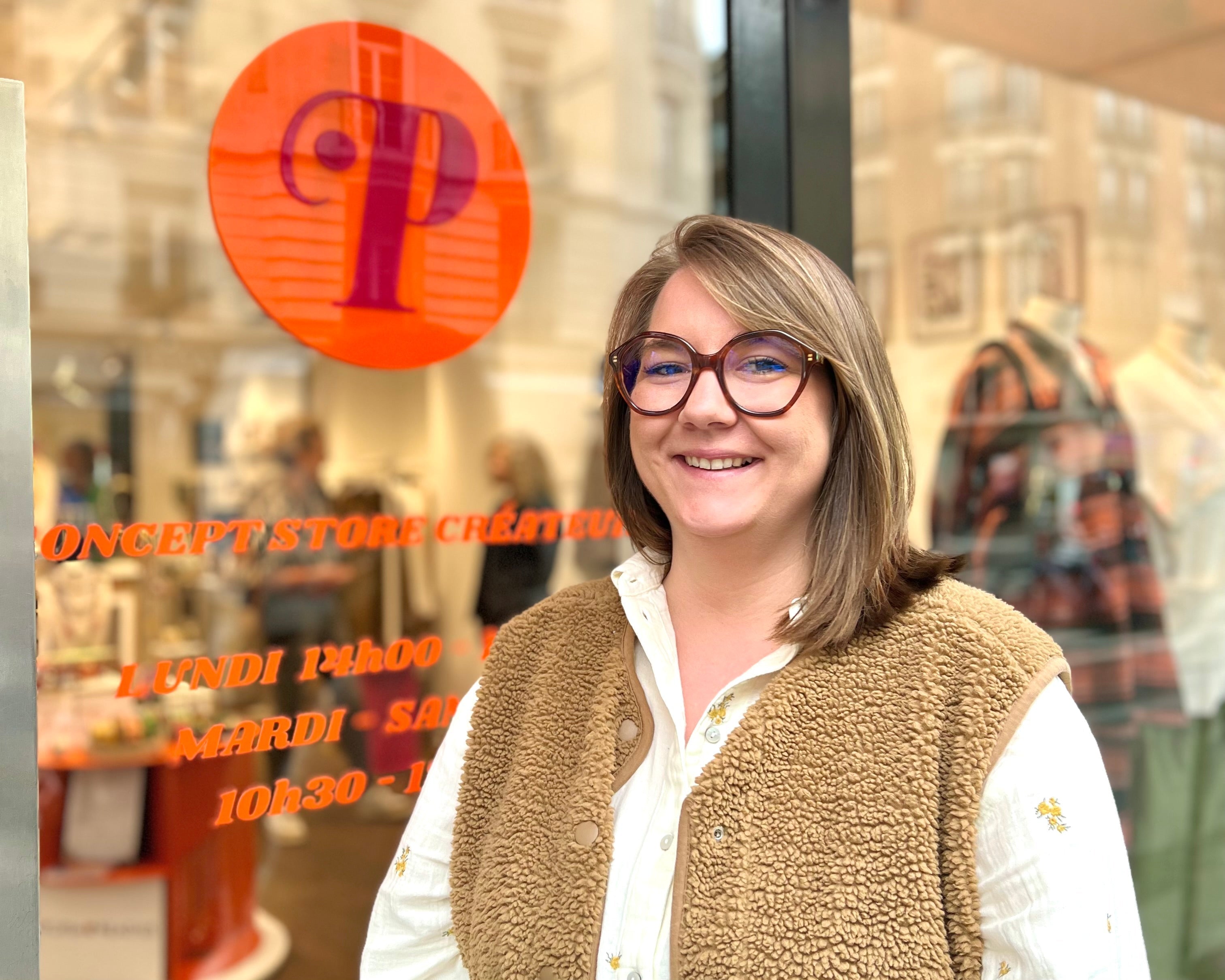 Ainhoa, créatrice de la marque Ainhoa Maroquinerie - NOEMI